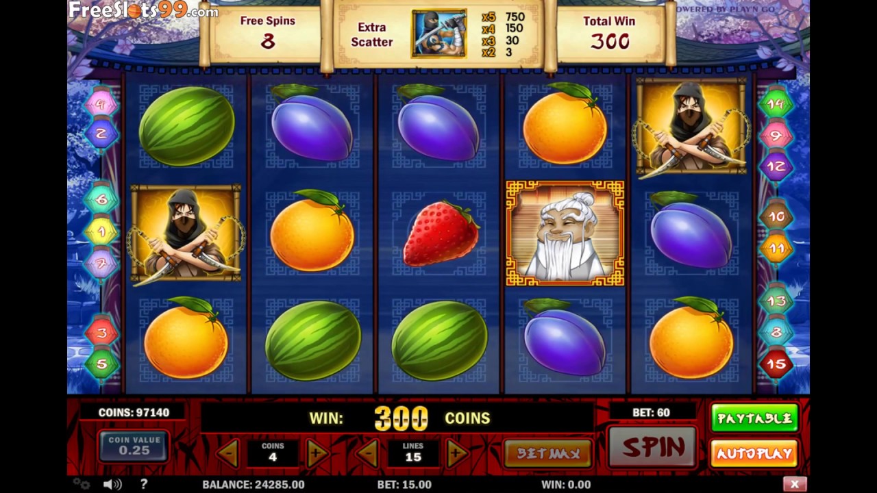 Ninja Fruits slot 439312